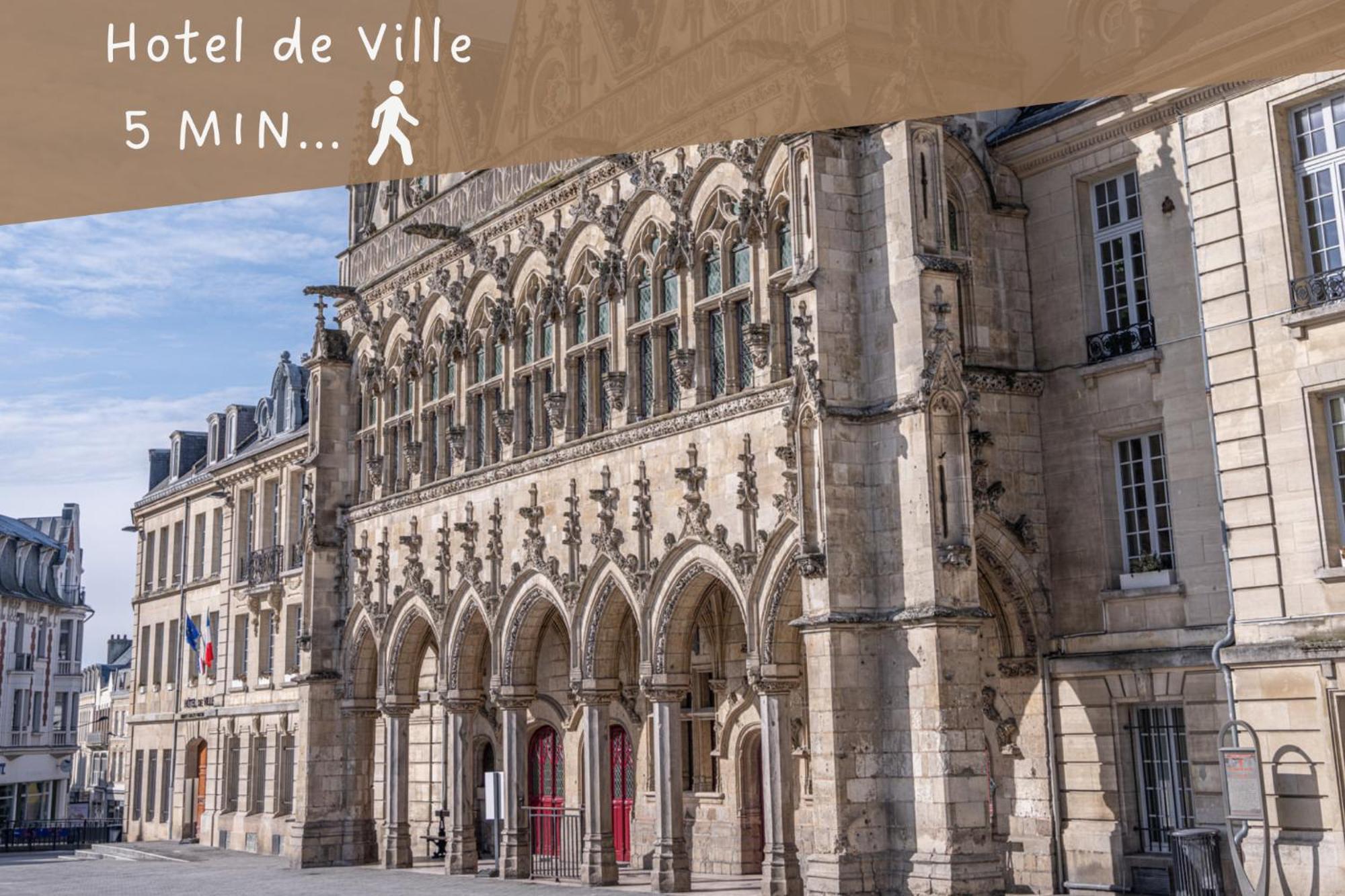 Le Fleur De Cerisier - Zmn Conciergerie Apartment Saint-Quentin  Exterior foto